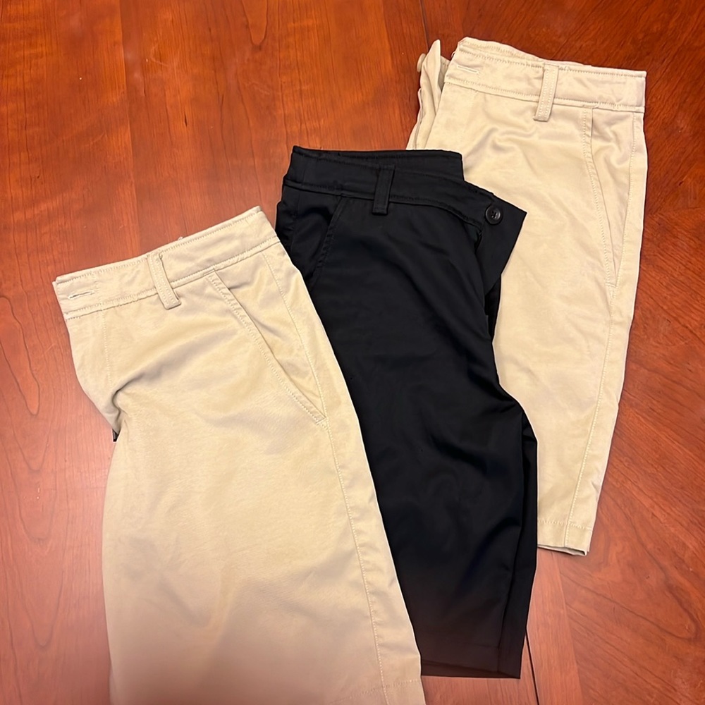 3 pairs of Under Armour Youth Golf Shorts